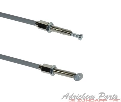 Zundapp Koppelings Kabel Grijs Compleet