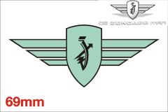 Zundapp Logo Mint Groen