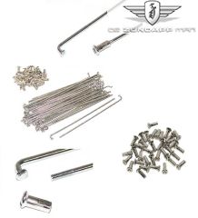 Spaken Set RVS 192 mm Origineel Klaverblad WWS