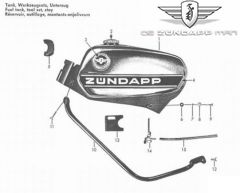 Tank Onderdelen model 517