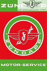 Zundapp Werkplaats Sticker 60 x 40 cm