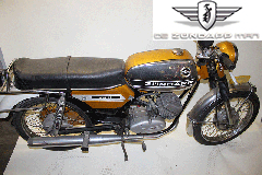 Zundapp Originele Goudhaan 517-35 Liste C 1975 ( geen kenteken )