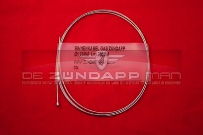 Zundapp Binnenkabel Gas 120 cm