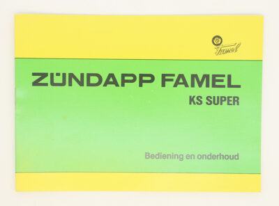 Bediening en Onderhoud Famel KS Super