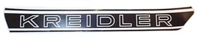 Kreidler Benzinetank Stickerset Zwart/ Wit