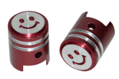 Ventieldop Set Model Zuiger Aluminium 2 st,