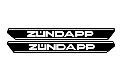 Zundapp ZD20 Sticker Set 30.5 x 3.5 cm