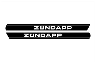Zundapp Sticker Set 42 x 3.5 cm