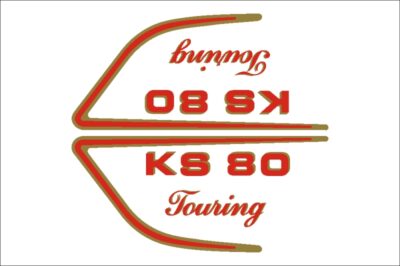 Zundapp Zijdeksel Sticker Set KS80 Touring