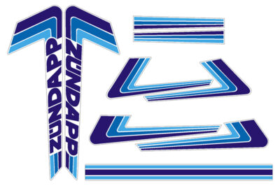 Zundapp Sprinter Set Blauw Compleet