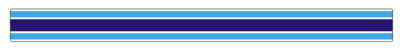 Zundapp Tanksticker Streep Sprinter Blauw