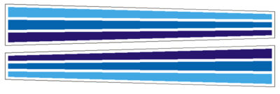 Zundapp Kuipstickers Sprinter Blauw