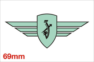 Zundapp Logo Mint Groen