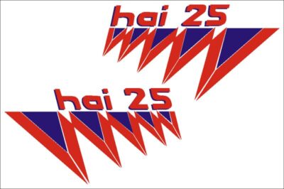 Hai 25 Zijkappen Rood
