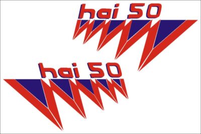 Hai 50 Zijkappen Rood