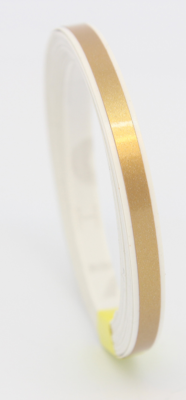 Stripings Bies Goud 3 mtr x 3 mm