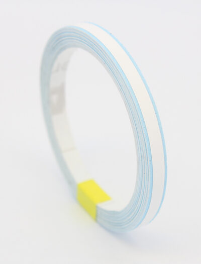Stripings Bies Wit 3 mtr x 3 mm