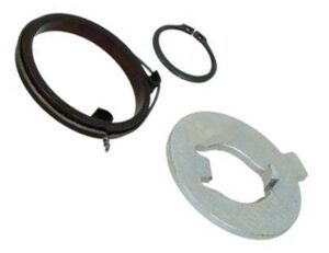 Kickstarter Reparatieset Veer + Plaat + Ring past op zundapp