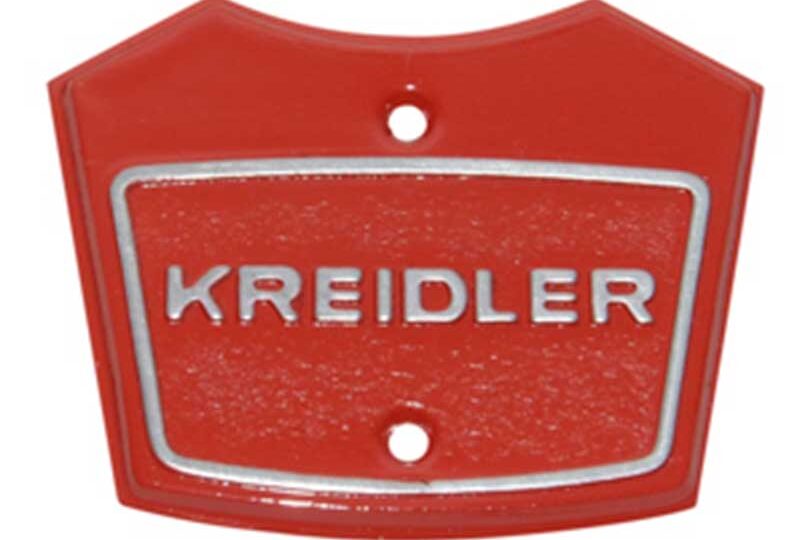 Kreidler Koplamphuis Plaatje + Logo   Rood