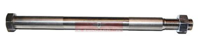 ACHTERBRUG AS RVS M12x1.5 LENGTE 197 MM