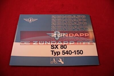 Bediening En Onderhoud Sx80 540-150