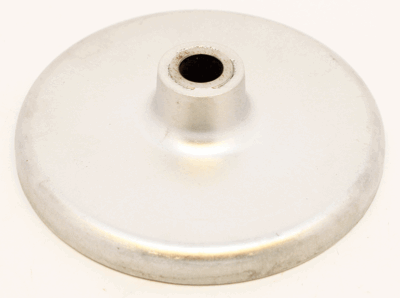 Roller Voorwiel Afdekplaat 120 mm