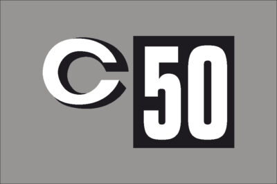 C50 SPORT Sticker met Zwart vlak