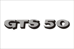 GTS50 Grijs Zwart
