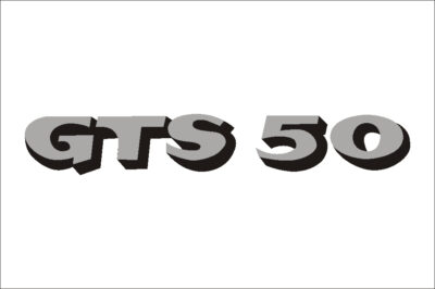 GTS50 Grijs Zwart