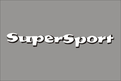 SUPER SPORT WIT - ZWART