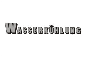 WASSERKUHLUNG ZILVER-ZWART