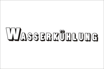 WASSERKUHLUNG Wit-Zwart