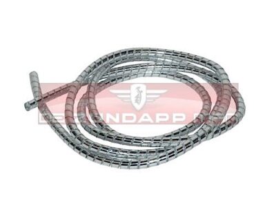 Buitenkabel Cover Omhulsel Chroom 6 mm 1,5 Mtr