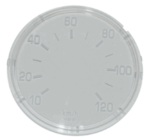 VDO Tellerglas 120 km/u Krei / Zund