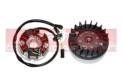 12 Volt Kokusan EVO 2+ Ontsteking Compleer Geforceerde Koeling Zun / Krei