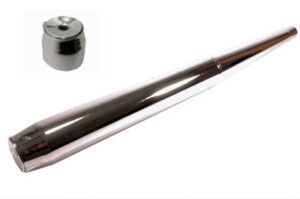 Uitlaatdemper 70 Mm Aansluiting 32 Mm