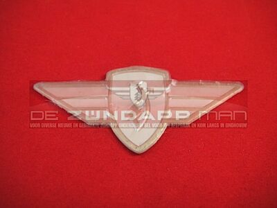 Stuur Embleem Aluminium Klein