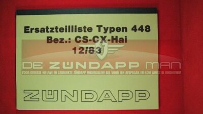 Onderdelen Catalogus 448 12/83 448-010/011/013/110/111/140/141/1
