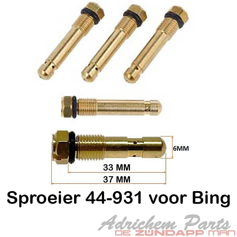 Bing Hoofdsproeiers O.T. 6mm 44-931