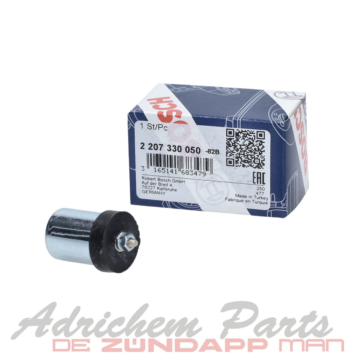 Bosch Condensator + moer 050 sachs, zundapp, puch maxi 2207330050