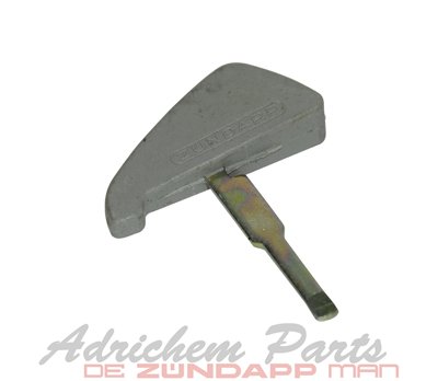 Kontakt Sleutel Oud Model Grijs