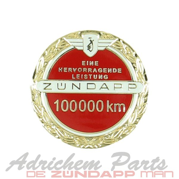 Emblemen 100.000 Km Set Exclusief