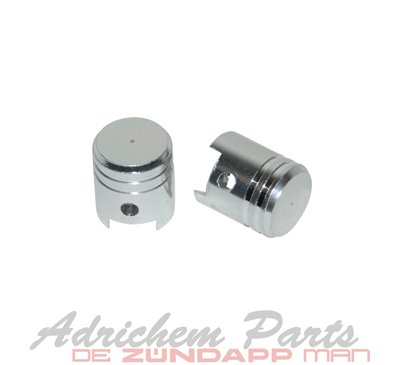 Ventieldop Set Model Zuiger Aluminium 2 st,